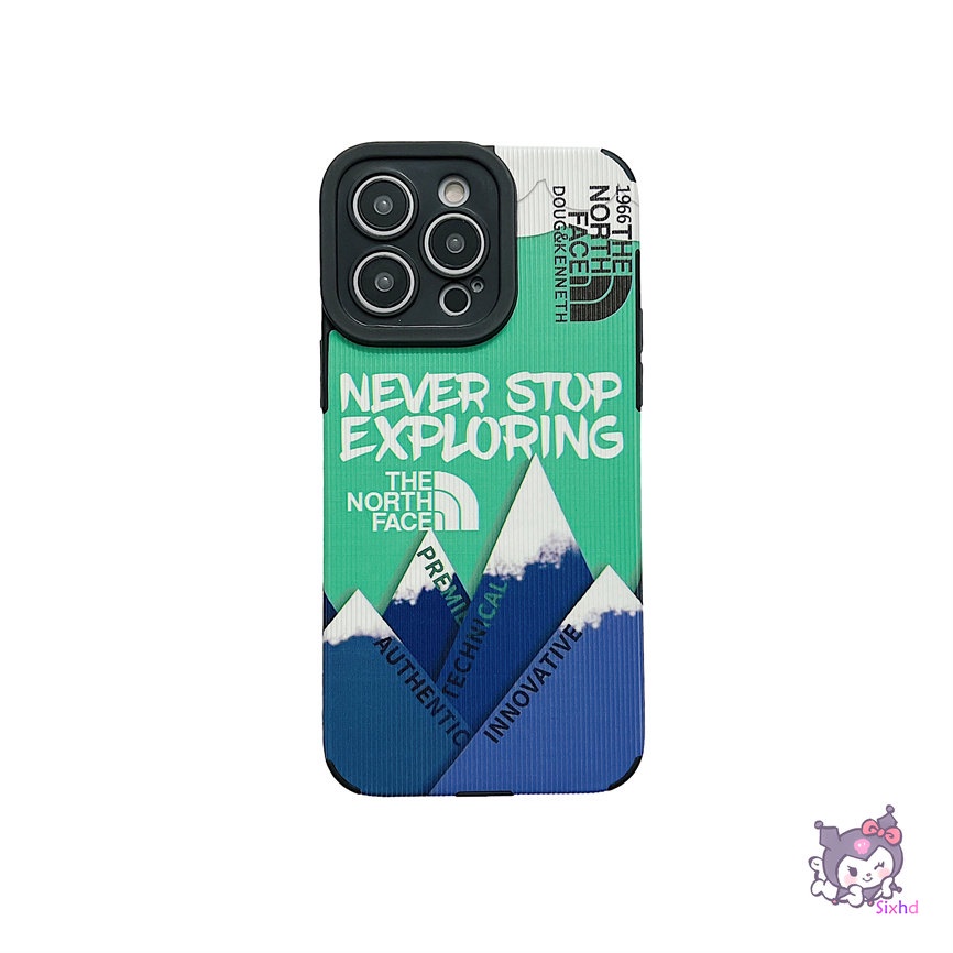 IPHONE Kompatibel Untuk Iphone14 13 12 11 Pro Max SE 2020 X Xr Xs Max8 7 Plus Fashion Snowy Peak Mountain Shockproof Protection Phone Case Soft Silicon Cover XJJJJ