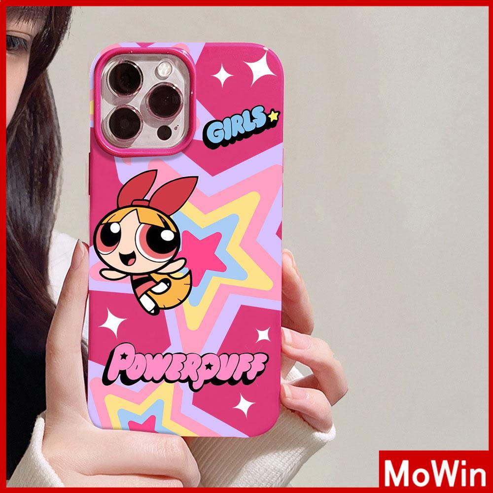 For iPhone 14 Pro Max iPhone Case Pink Glossy TPU Soft Case Shockproof Protection Camera Cute Cartoon Star Compatible with iPhone 13 Pro max 12 Pro Max 11 xr xs max 7Plus 8Plus