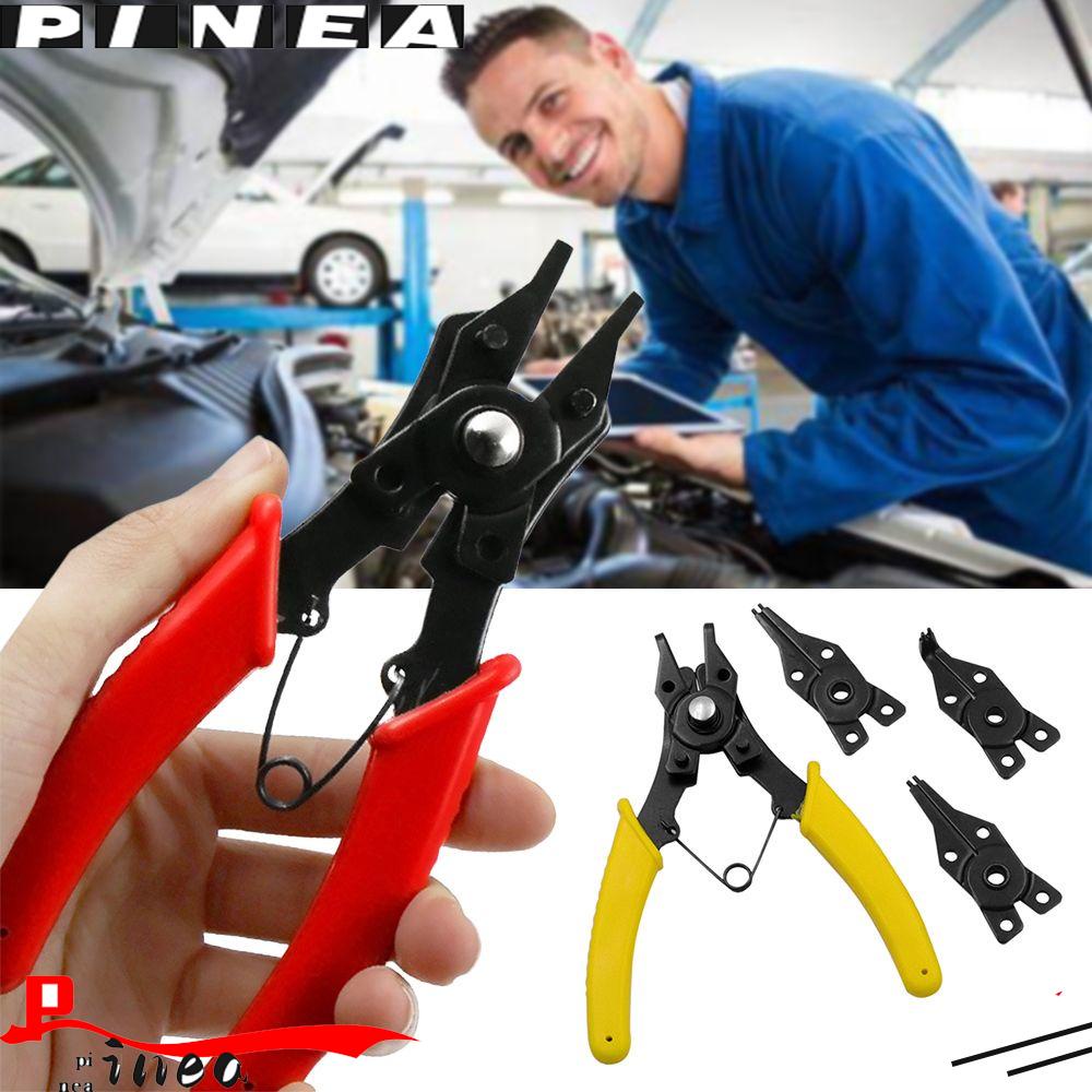 Tang Snap Ring Nanas 4in1 Kombinasi Crimp Tool Spring Klip Penahan Multifungsi