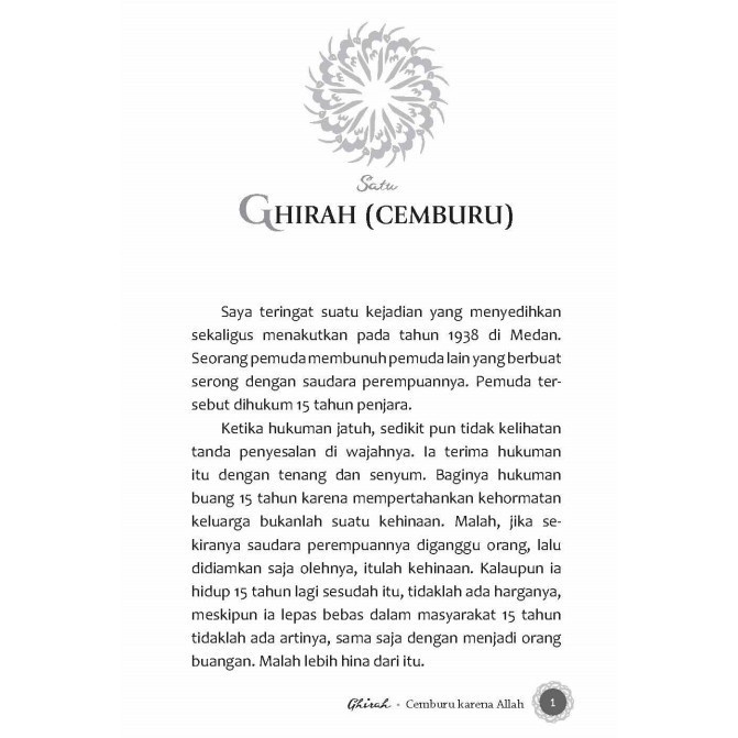 Ghirah Cemburu Karena Allah - Gema Insani Press