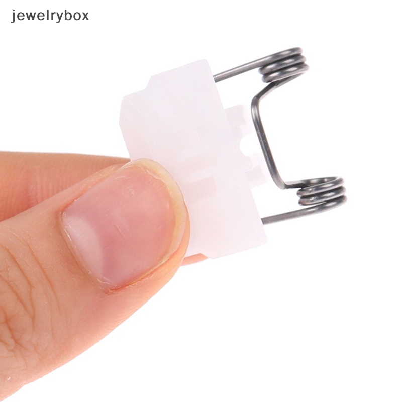 [jewelrybox] Gunting Dorong Elektrik Hair Clipper Tong Plastik Coldless Clip Spring Butik