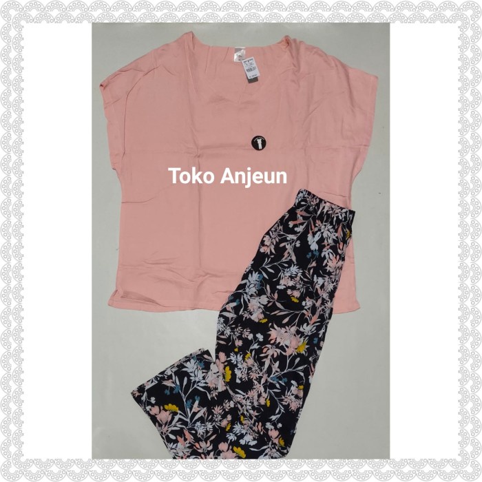 Stelan baju tidur dewasa St.Yves - E483 - L