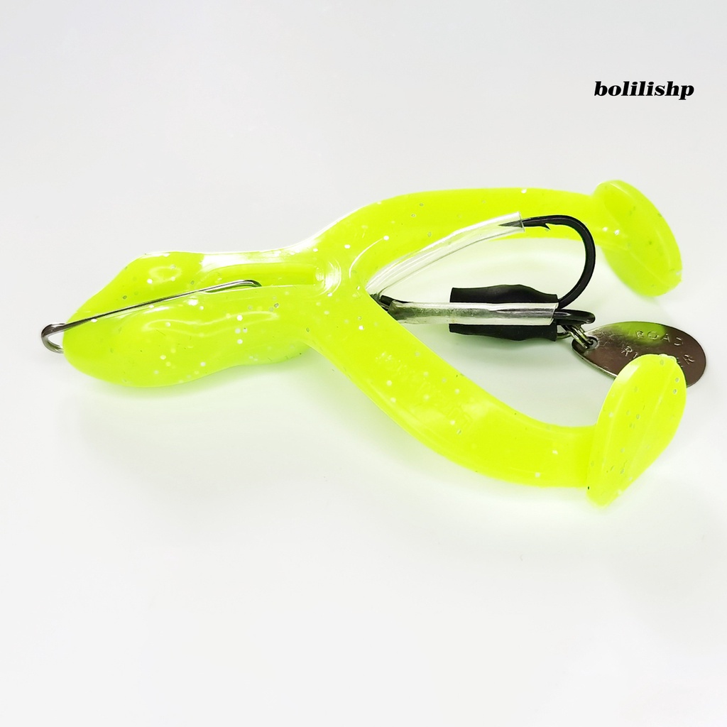 Bo-lure Hook Tajam Penembus Tinggi Tahan Gigit Semua Air Yang Berlaku Menggoda Angling PVC Memancing Thunderfrog Kait Ganda Memancing Luar Ruangan