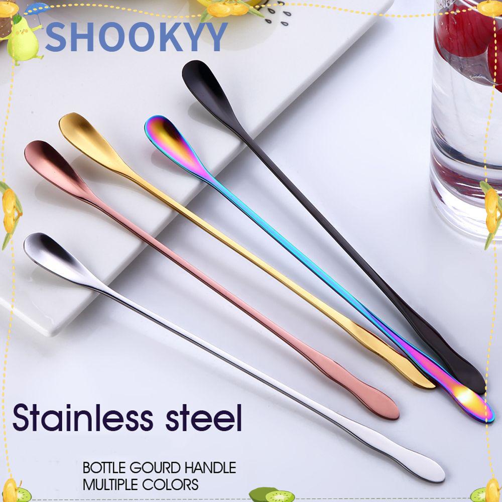 Chookyy Sendok Aduk Home &amp; Living Sendok Garpu Makan Rainbow Stainless Steel