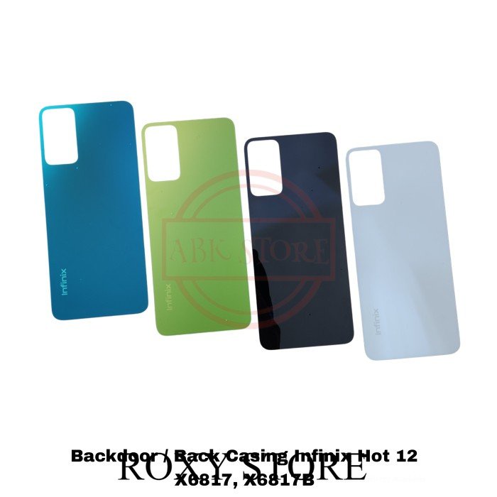 TUTUP BELAKANG BACKDOOR BACKCOVER BACK CASING INFINIX HOT 12