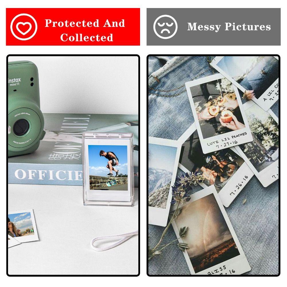 Populer Kotak Penyimpanan Desktop Photo Case Card Kamera Instan Untuk Fujifilm Instax Mini12/11/9 /8 /7