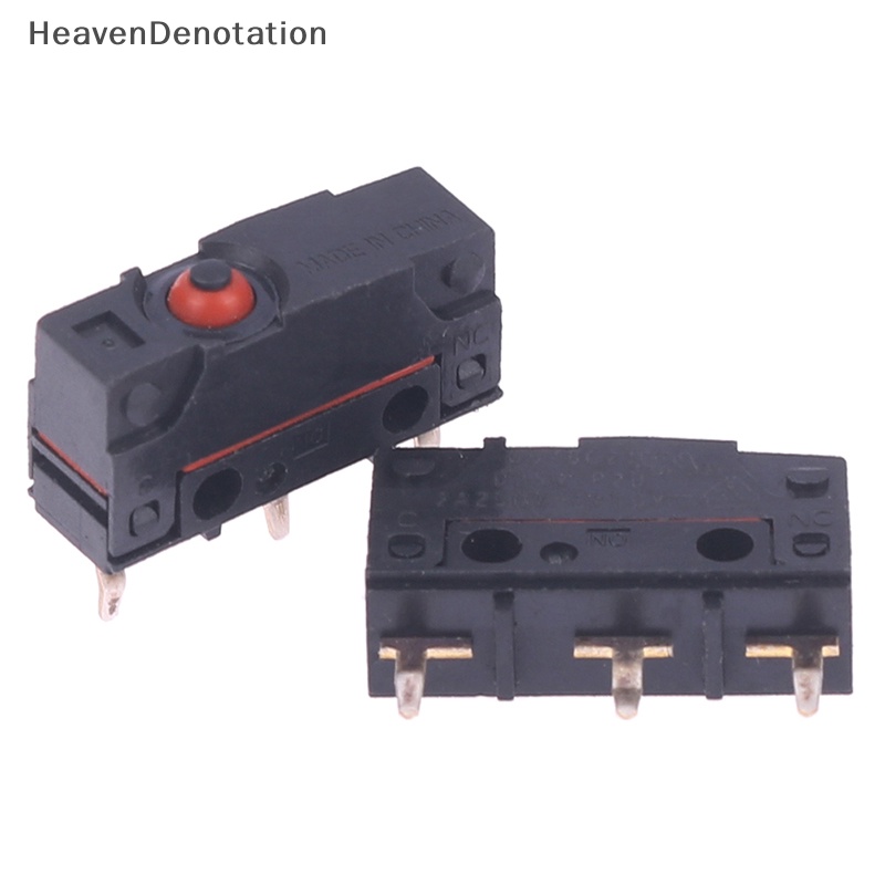 [HeavenDenotation] 2pcs Micro Switch D2SW-P2D Limit Travel Switch Tahan Air Dan Debu HDV