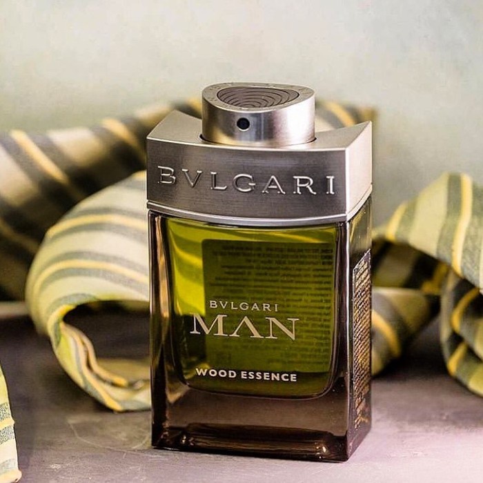 parfum pria original Bvlgari Man Wood Essence edp 100ml box seal BNIB