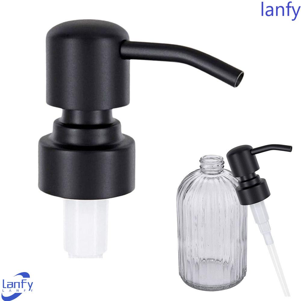 Lanfy Dispenser Sabun Pump Awet 1per2pack Tabung Cair Dapur Fit Standard 8oz/16oz Hand Press Lotion Botol Aksesori