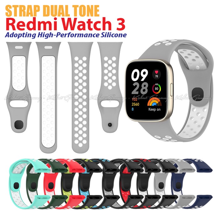 Strap Tali Smartwatch Dua Warna for Redmi Watch 3 Mi Watch 3