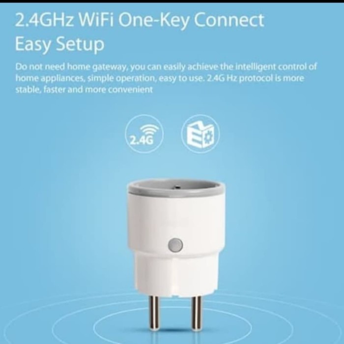 Asagi Smart Plug / Stop Kontak Timer WiFi Wireless