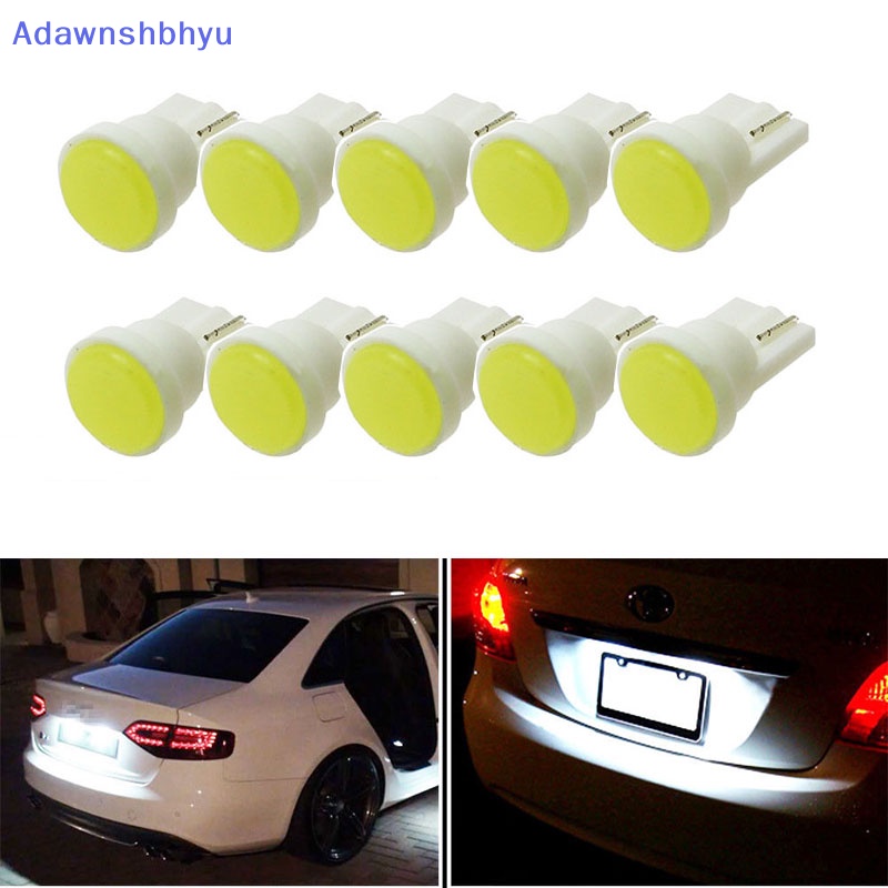 Adhyu 10X Interior Mobil LED T10 COB W5W Lisensi Wedge Pintu Instrumen Side Bulb Lamp ID