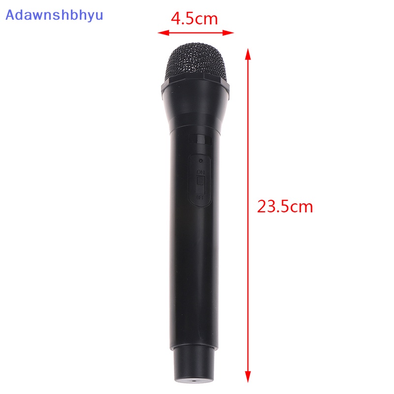 Adhyu 1Pc Dummy Microphone Simulasi Mic Model Shell Alat Peraga Kinerja Mainan Anak ID