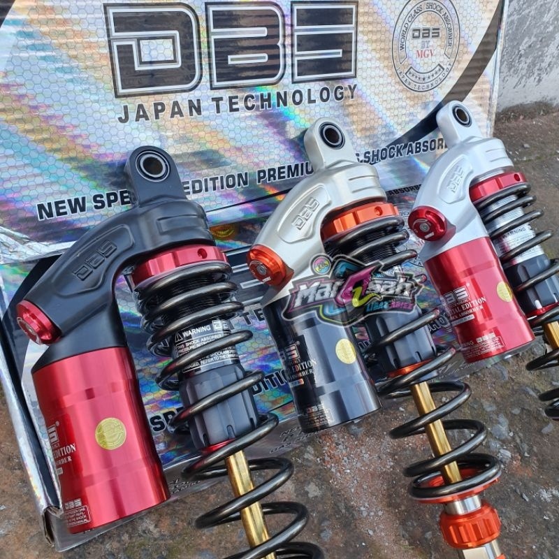 shocbreaker skok shock belakang DBS Premium As Gold 28mm 32mm 34mm Bebek Sport Copy RCB