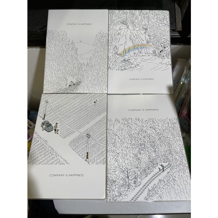 

Buku sampul motif company is happiness satuan -ZilongSell