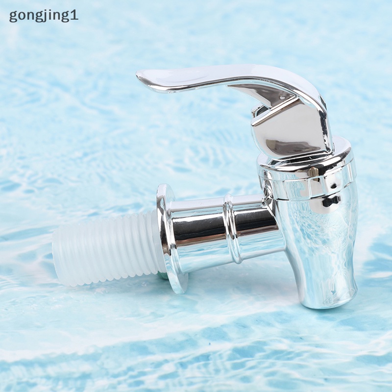 Ggg 1PCS 17mm Keran Botol Anggur Kaca Plastik Jar Barrel Water Faucet ID