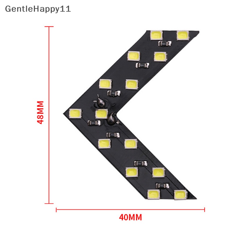 Gentlehappy Lampu Indikator Sein LED 14-SMD Untuk Lampu Sein Spion Samping Mobil id