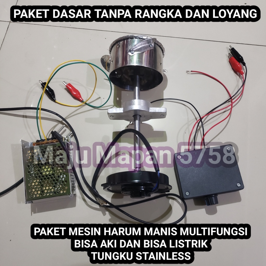 PAKET DASAR MESIN HARUMANIS MULTIFUNGSI TUNGKU STAINLESS TANPA RANGKA DAN LOYANG - MESIN HARUM MANIS