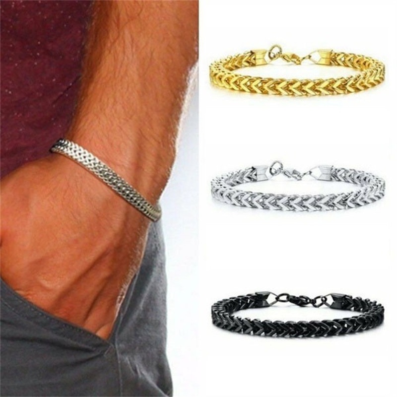 BRACELET GELANG KARET UNISEX STEEL SPORT S- ST02 silver