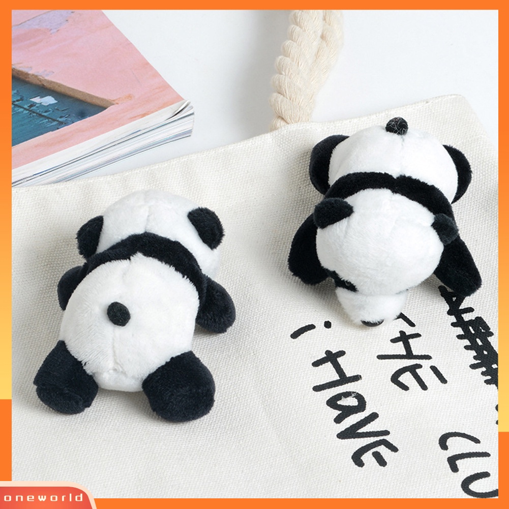 [ONE] Lucu Kartun Mewah Panda Bros Pin Gesper Pakaian Kerah Ransel Dekorasi Hadiah