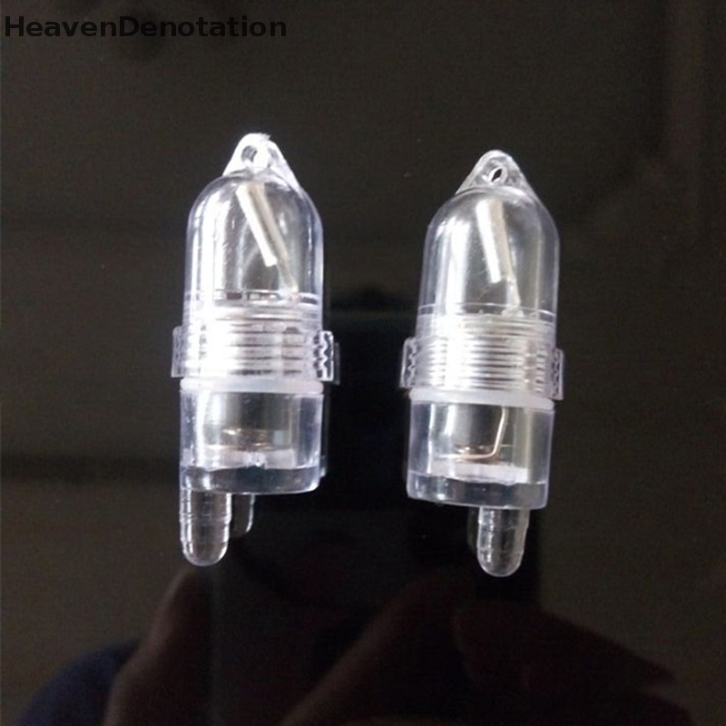 [HeavenDenotation] 5pcs Smart Underwater Flashing LED Memancing Sensor Cahaya Umpan Tahan Lama Lures Kecerahan HDV