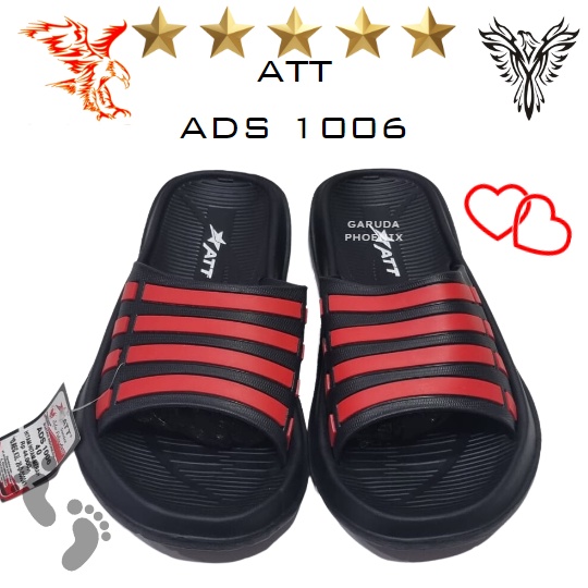 Sandal Selop Pria ATT ADS 1006 Phylon Eva motif GARIS 39-43