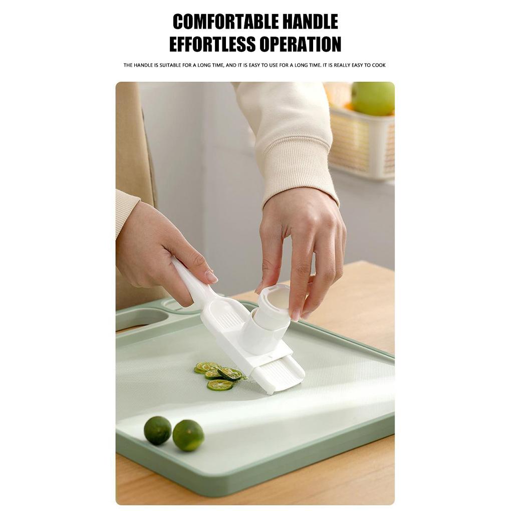 2in1 Garlic Slicer Grater Alat Pengiris Manual Perajang Sayur Buah Malas Aksesoris Rumah Tangga Multifungsi