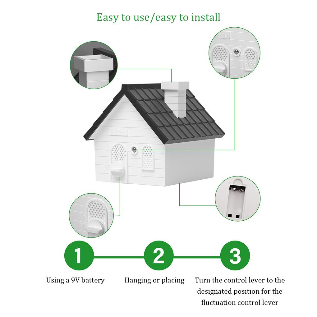 Indoor Hanging Type Animal Repeller Pet Halaman Rumah Teras Perangkat Anti-Bark Barking Stopper Kontrol Kulit Kayu Jerat