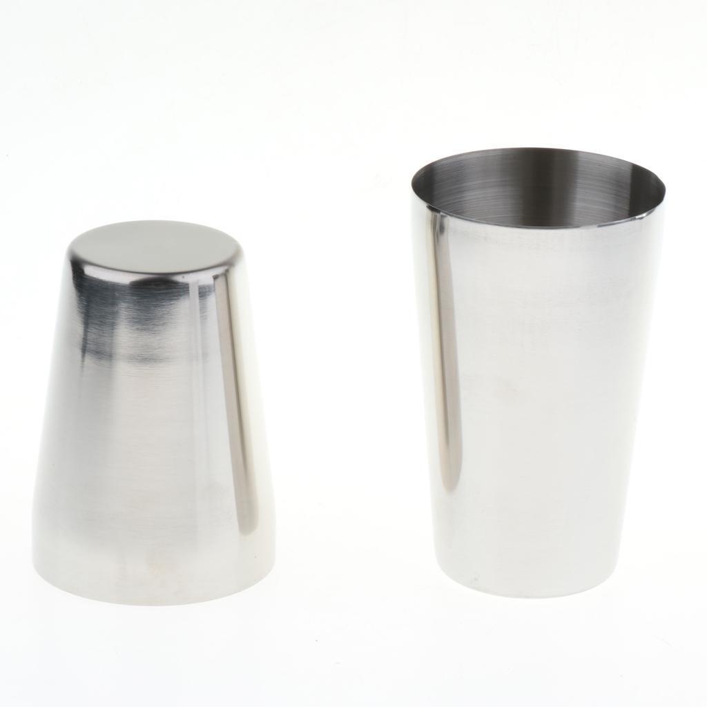 Martini BAR COCKTAIL SHAKER Stainless Steel Set Timah Boston S Mixing