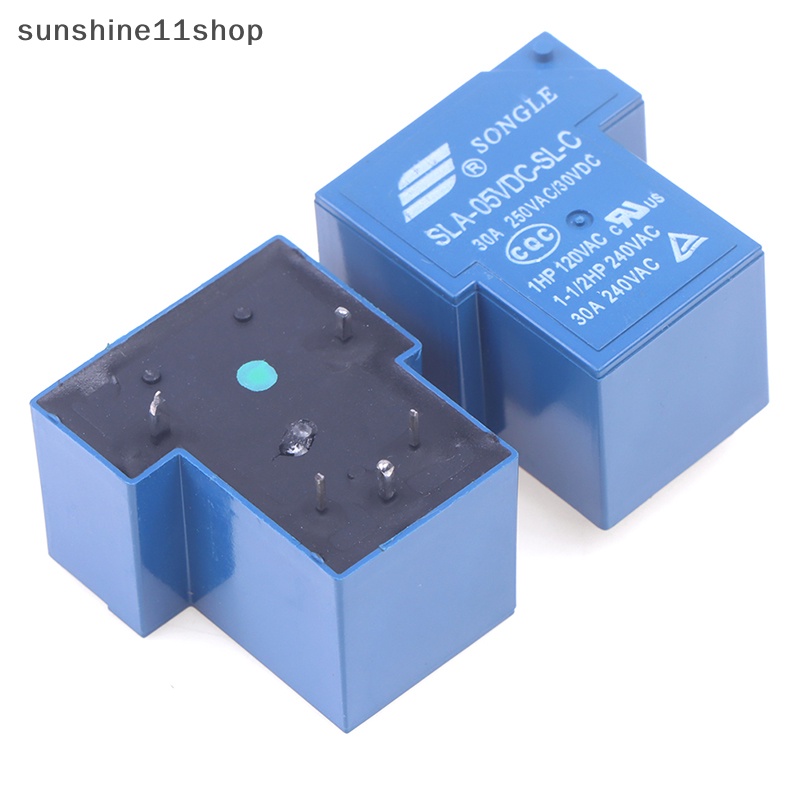 Sho 2PCS/LOT 4/5/6PIN Power Relay SLA-5VDC-SL-C SLA-12VDC-SL-C SLA-24VDC-SL-C N