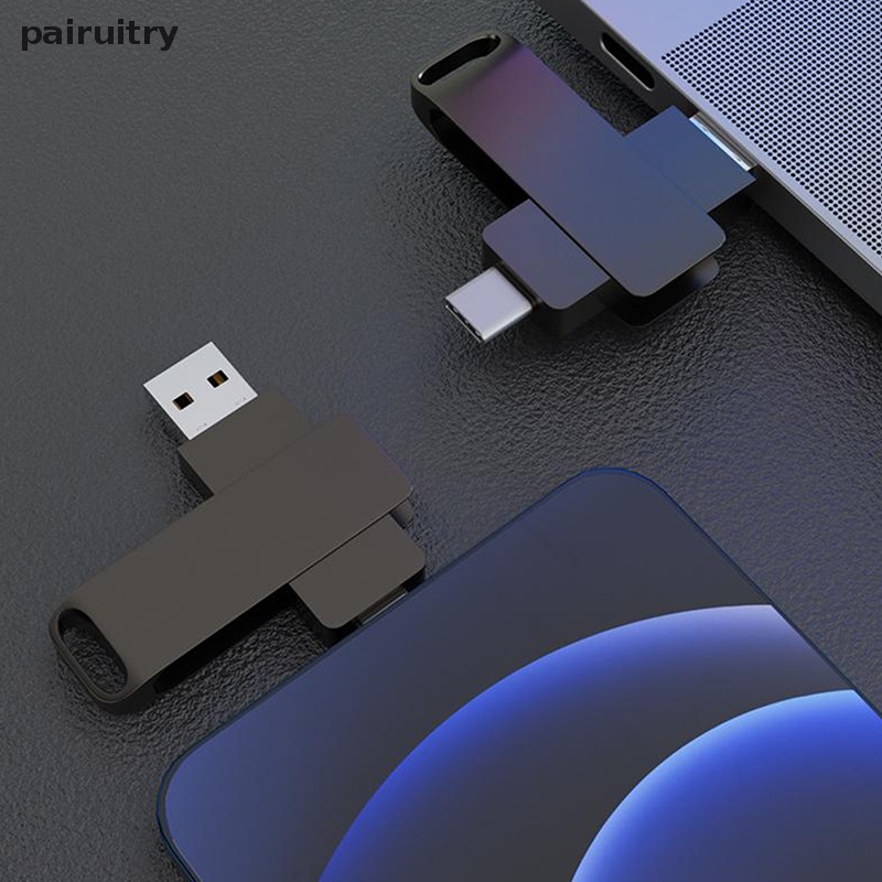 Prt USB c Tipe c USB2.0 Flashdisk Kapasitas Tinggi Dual Purpose Metal Type-c USB Flash Drive Untuk Handphone Dan Komputer PRT