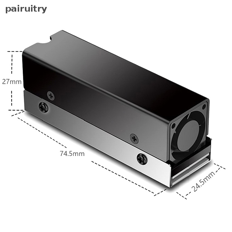 Prt M.2 SSD PCI-E NVMe Heat Sink M2 2280solid State Hard Disk Pendingin Thermal Pad PRT