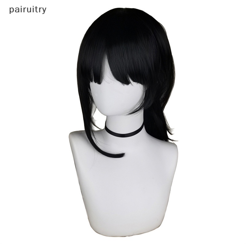 Prt 1Pc Suzume No Tojimari Suzume Cosplay Wig 60cm Wig Hitam Cosplay Anime Rambut Palsu PRT