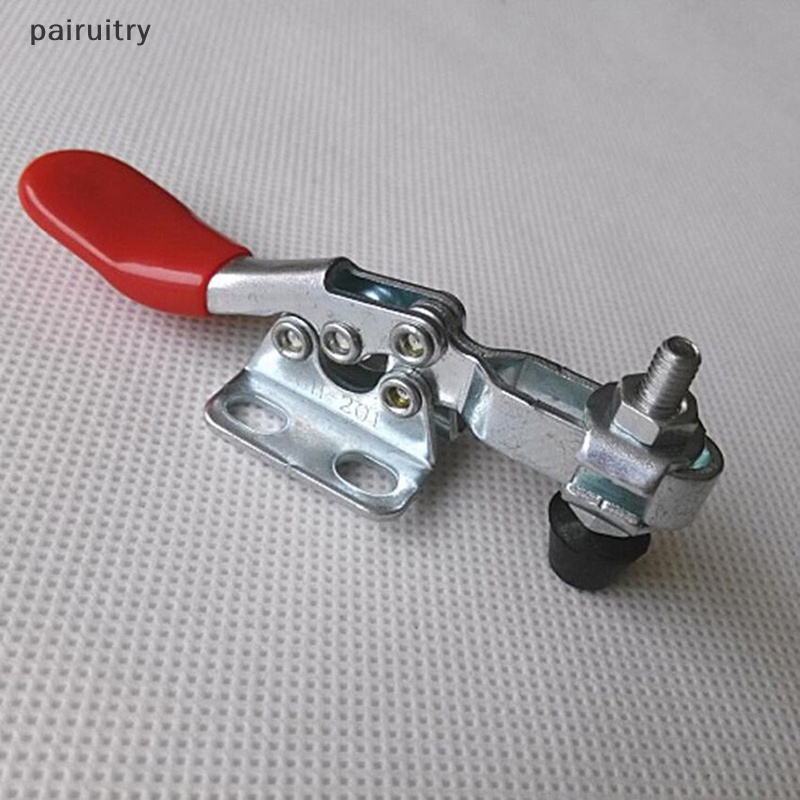 Prt 2PCS Red Toggle Clamp Horizontal Clamp Quick Release Pengunci Tuas Pengikat PRT