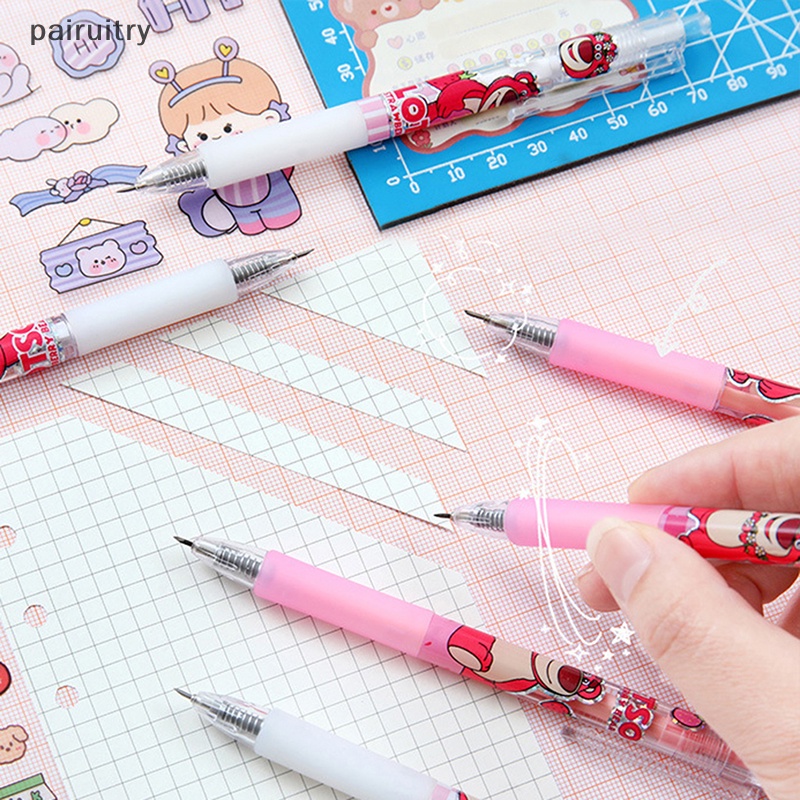 Prt 1Pcs Kartun Art Utility Pen Cut Stiker Scrapbooking Cutg Alat Express Box Perlengkapan Sekolah DIY Craft Supplies PRT