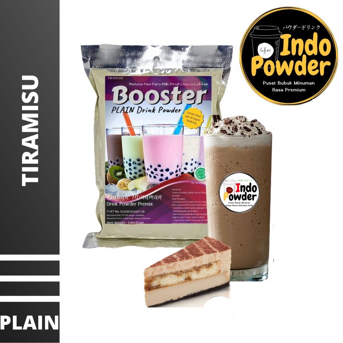 

Promo PLAIN Bubuk Minuman TIRAMISU 1Kg - Bubuk TIRAMISU Tanpa Gula 1Kg