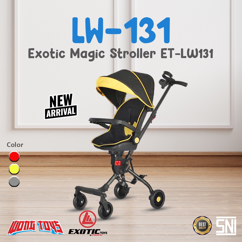 Exotic Magic Stroller ET-LW131 (LW-131) - Stroller Bayi Exotic ET-LW131