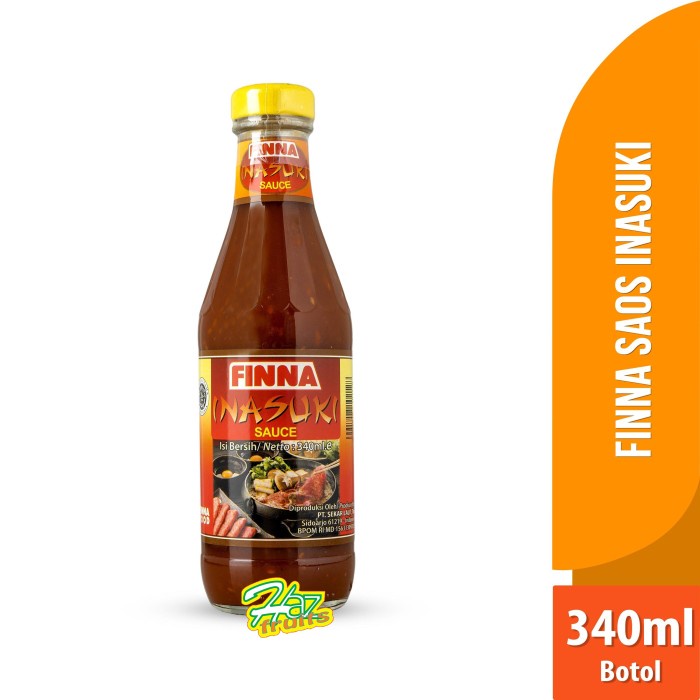 

Finna Inasuki Sauce|Saus Suki|Saos Cocolan 340ml