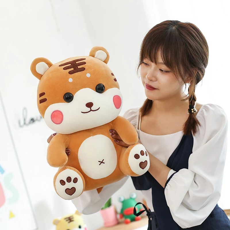 Boneka Tiger Harimau Lucu dan Imut Ukuran 35 cm