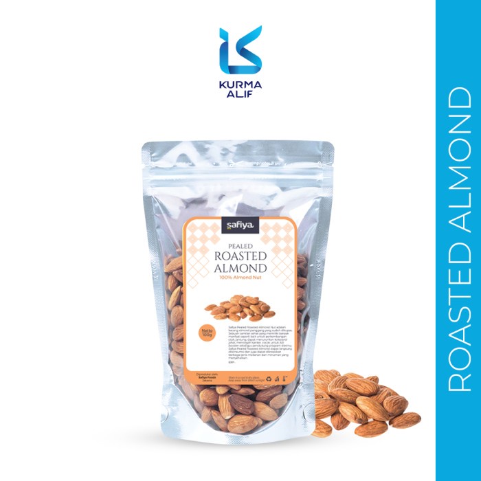 

New Arrival Roasted Almond Kupas 1 kg | Kacang Almond Kupas Panggang Original