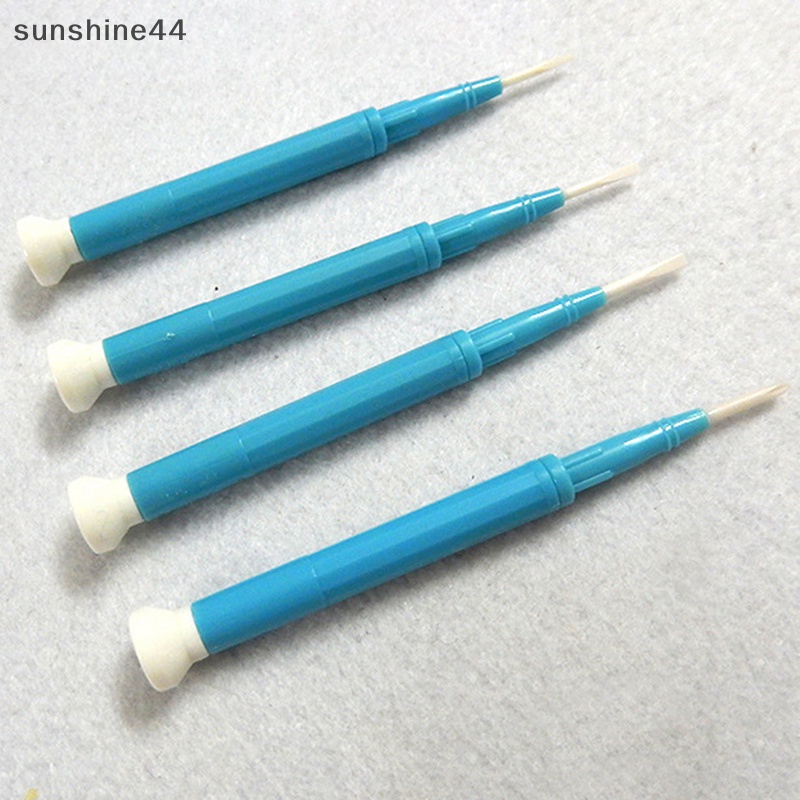 Sunshine DIY Menyesuaikan Obeng Antistatik Plastik Keramik Laptop Reparasi Alat Tangan Rumah ID