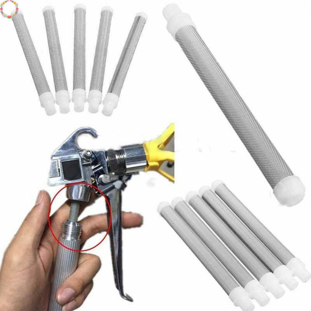 5 /10Pcs 50Mesh Airless Spray Filter Saringan Spraygun Cat Stainless Steel