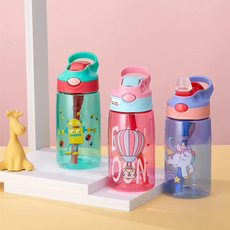 BOTOL BABY FLY 480ML BOTOL MINUM ANAK KARAKTER LUCU SEDOTAN