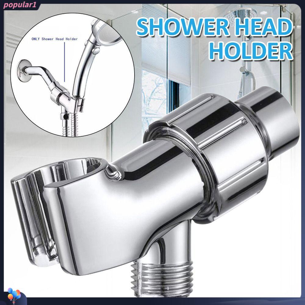 Populer Holder Kepala Shower Kamar Mandi Bracket Adjustable Shower Connector Arm Mounted
