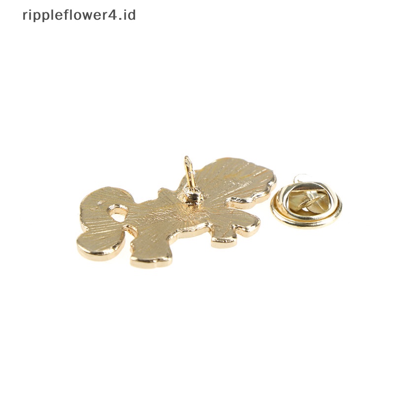 {rippleflower4.id} 1pc Kuda Pony Enamel Pin Bros Pin Up Perhiasan Gadis Kecil Hadiah Kekasih Kuda~