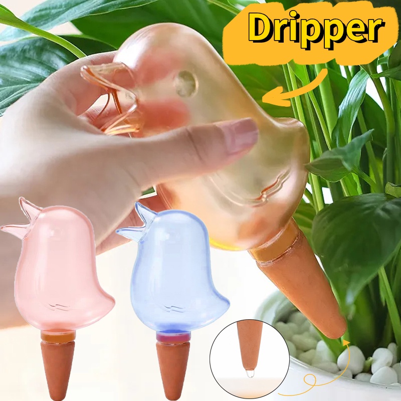 Kreatif Malas Penyiraman Pot/Permeator Air Transparan Kapasitas Besar/Burung Otomatis Bunga Penyiraman Drip Mesin/Peralatan Irigasi Tetes Untuk Rumah Berkebun Tanaman