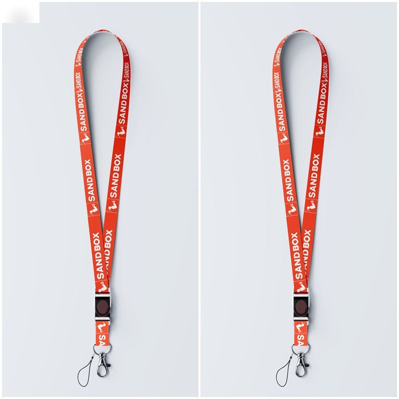 

Tali Lanyard Film Sandbox / Custom Lanyard Tali Gantungan Kunci HP POD ID Card