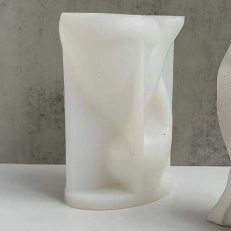 Siy Cetakan Lilin Alat Pembuat Lilin Clay Moulds Kerajinan Cetakan Lucu Berbentuk Kucing Bahan Silikon Untuk DIY Hand-Making Lo