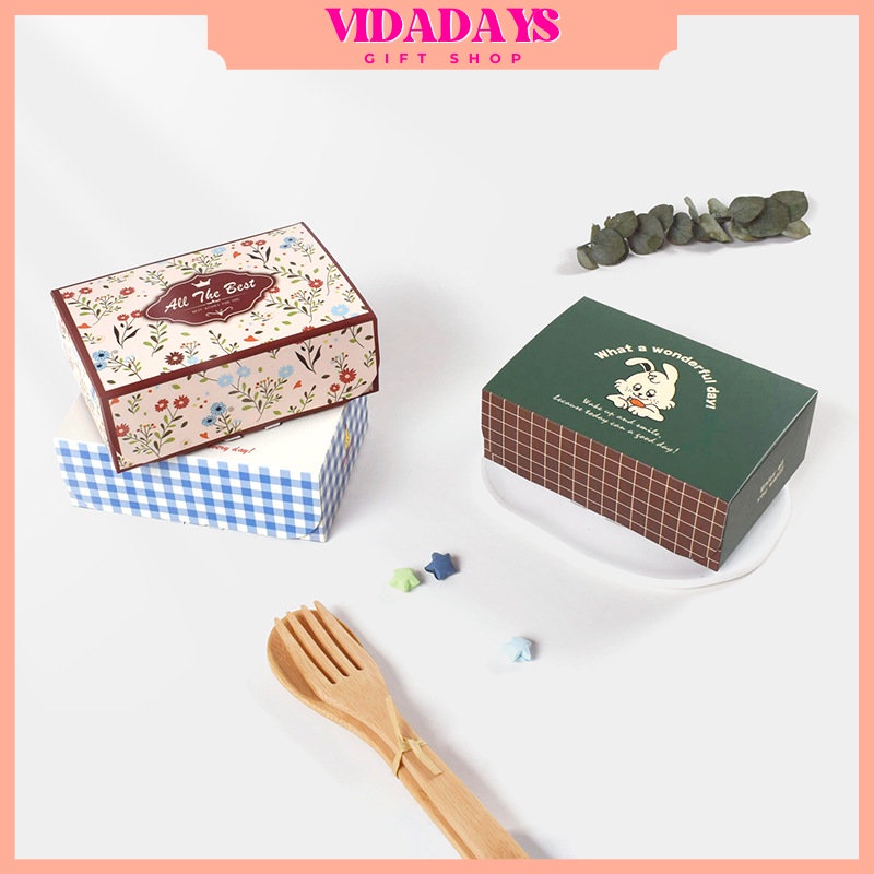 

VIDADAYS PAPER LUNCH BOX UNIK LUCU / MINI GIFT BOX KOTAK KADO / BOX HAMPERS