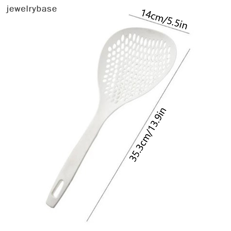 [jewelrybase] Pangsit Memancing Saringan Besar, Dapur Sendok Mie Gagang Panjang, Rumah Tangga Hot Pot Pedas/Hot Water Draining Spoon Filter Japan Style Boutique